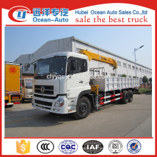 Dongfeng kinland 6x4 Schwerlast 10 Tonnen hydraulischen LKW mit Kran zum Verkauf